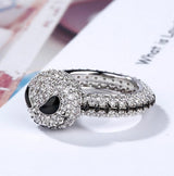 Halloween nightmare skull ring