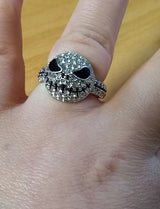 Halloween nightmare skull ring