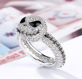 Halloween nightmare skull ring