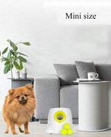 Pet automatic electronic ball launcher